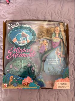 Vintage 2000 Barbie & Krissy Magical Mermaids Doll