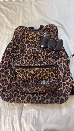 Cheetah Hello kitty backpack