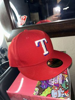 Texas T Red Fitted Hat 7 1/4 30 (OBO)