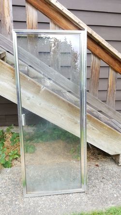 Glass shower door 24" x 62"