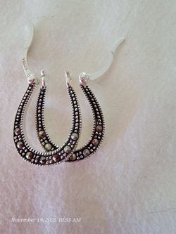 Sterling Silver 925 Earrings 