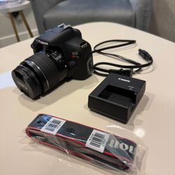 Canon camera EOS REBEL T7 EF-S 18-55mm IS II 