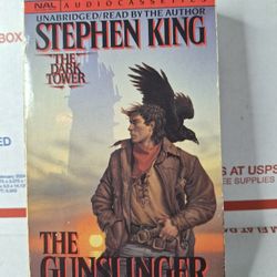 Stephen King The Gunslinger The Dark Tower Unabridged Audio Book on cassette NAL
