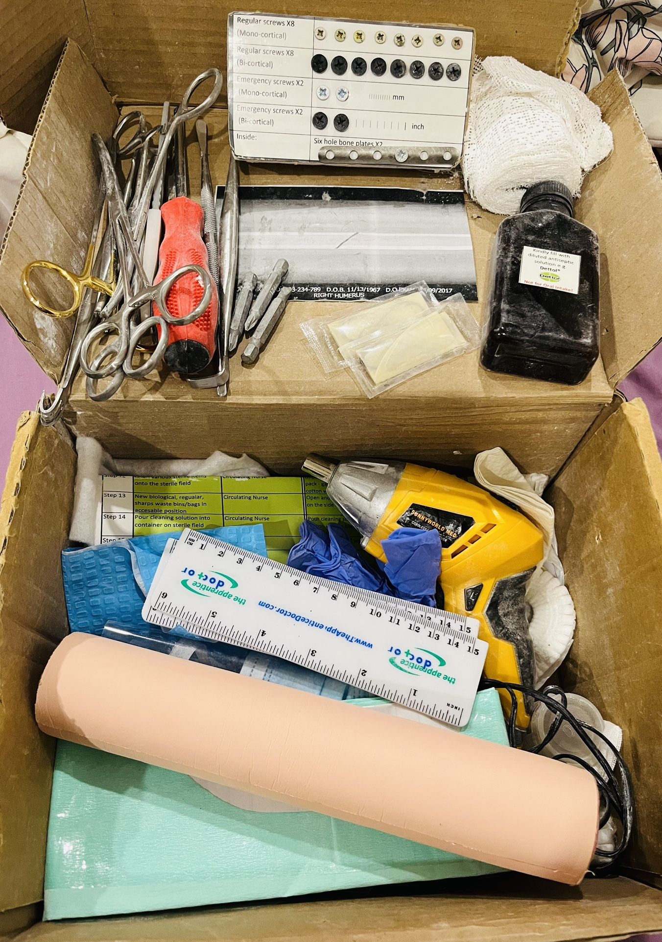Fracture Reduction Practice Kit