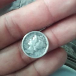 1943 Silver Liberty Dime