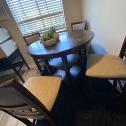 Dining Table With 4 Chairs