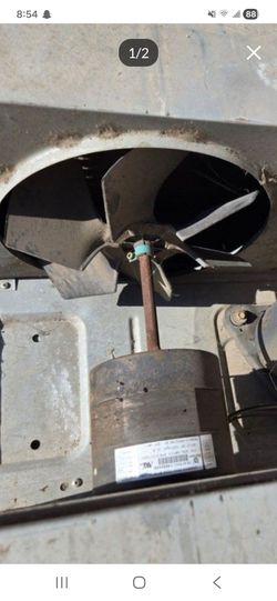 RV Air Conditioner Motor for Coleman Mach RV AC, 1/3 HP  Motor and fan
Used