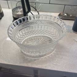 Crystal Punch Bowl