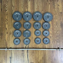 Barbell with Weight Set