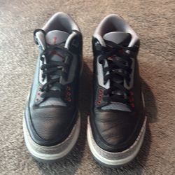 Jordan 3 "Black Cement" size 8.5