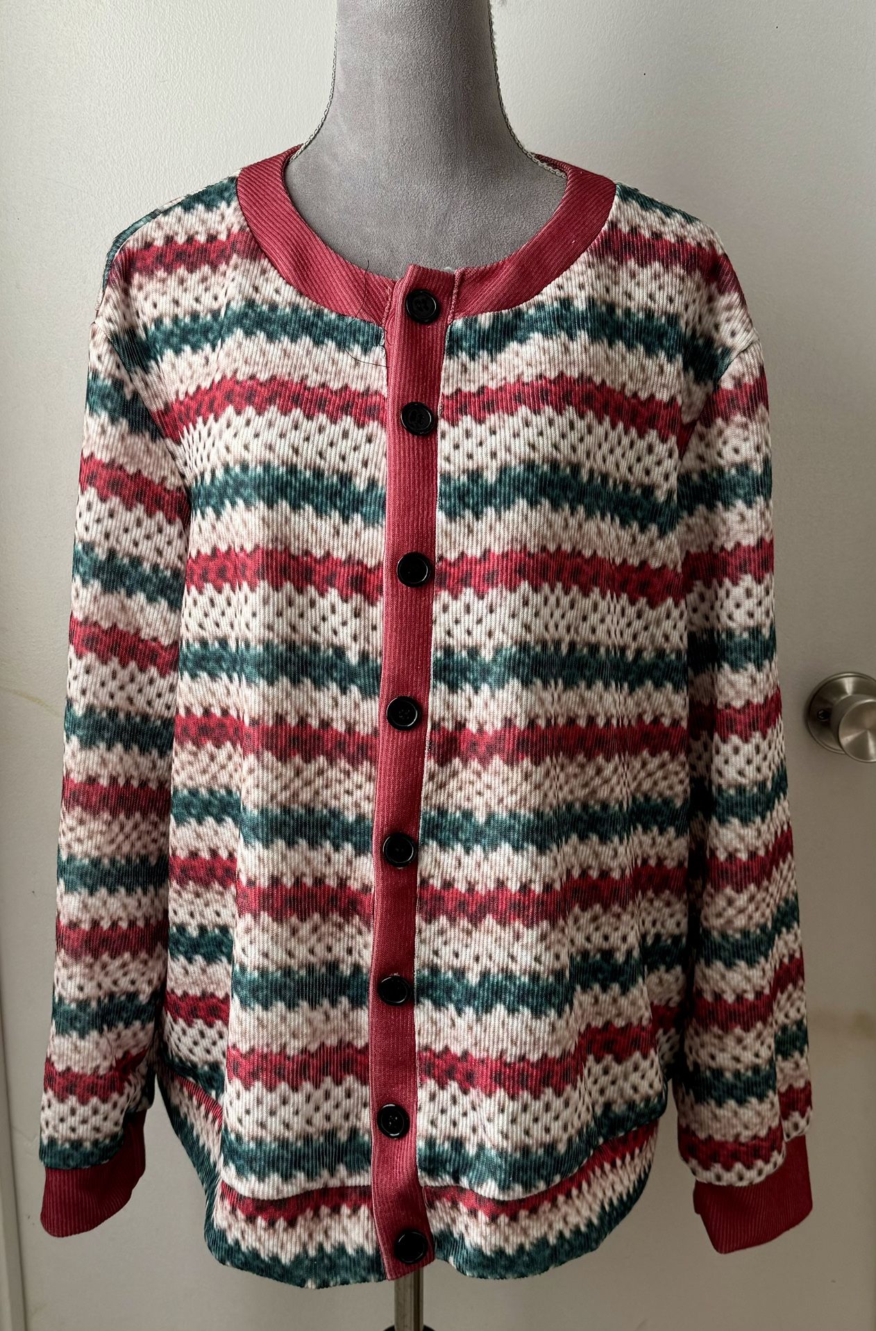 Cardigan Sweater, XL
