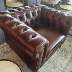 Genuine leather  sofa，$550