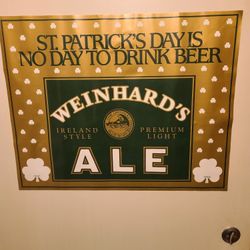 Weinhards Ale St. Patrick's Day Poster Large