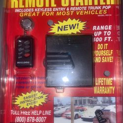 Brand New Bulldog Security Remote Car Starter