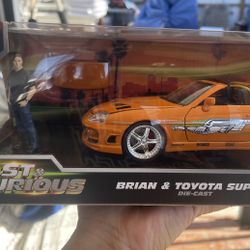 Fast & Furious - Brian and Toyota Supra 