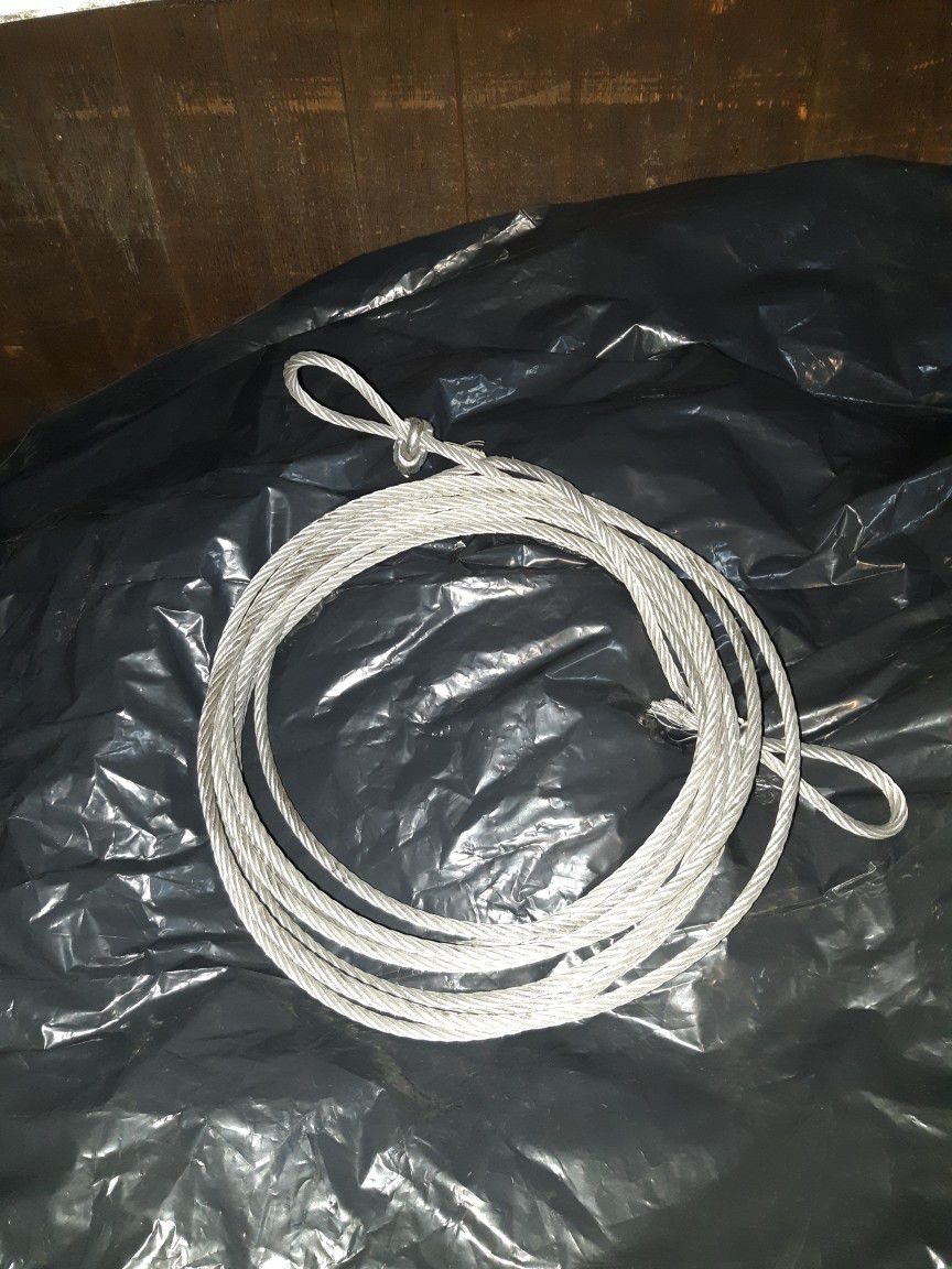 1/4 " 8,000lb Multistrained Tow Cable 