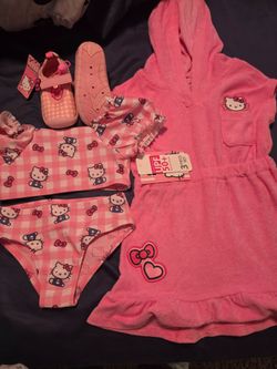 3PC set Hello Kitty Swimwear