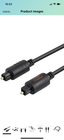 Digital Optical Audio Cable - 6 Feet