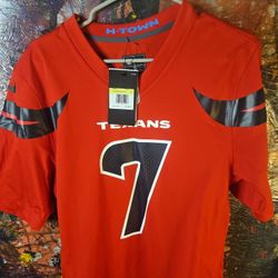CJ Stroud #7  FUSE Jersey Battle Red  Houston Texans Sz S