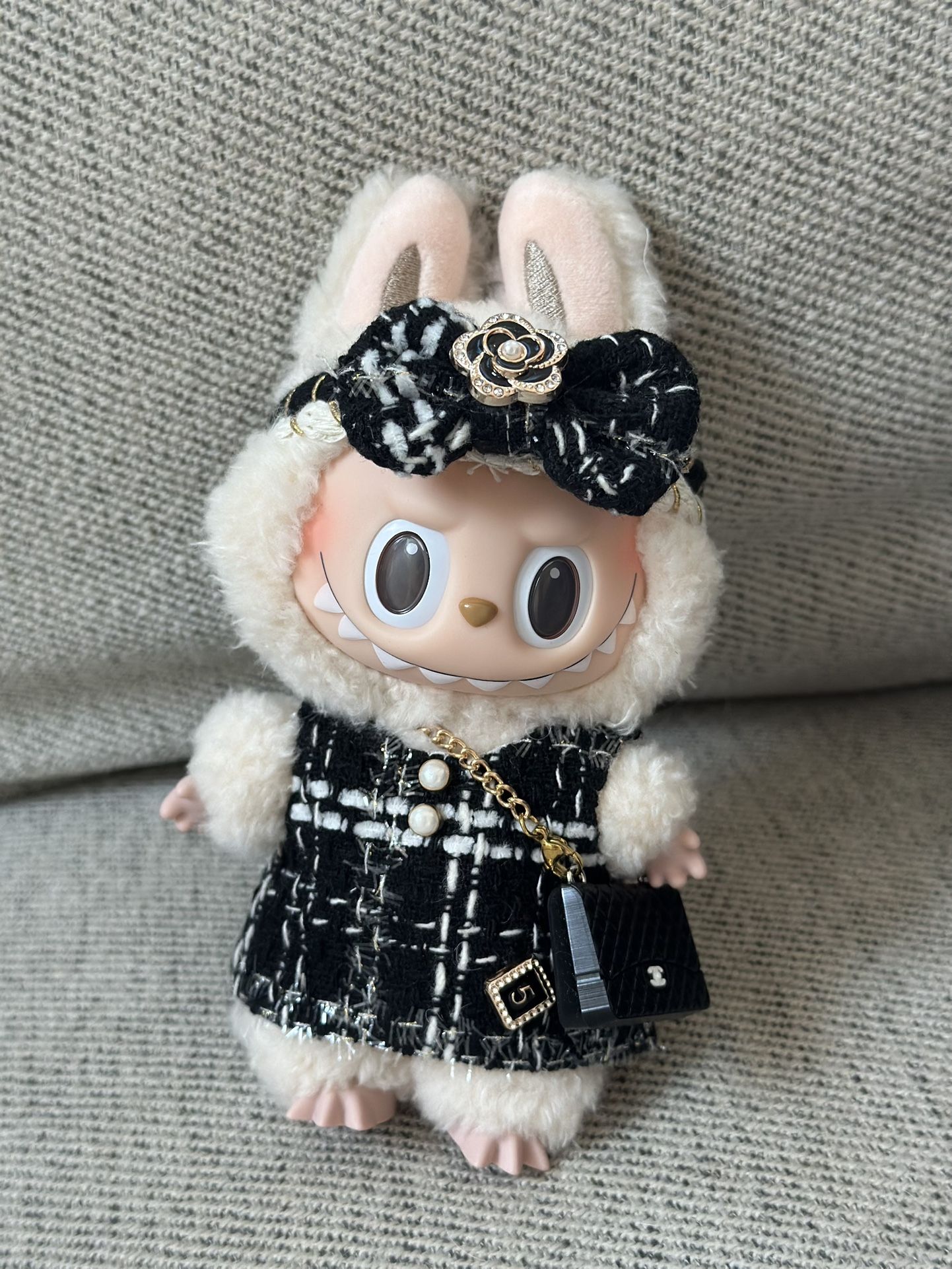 Pop Mart Labubu Exciting Macaron Soymilk Designer Outfit