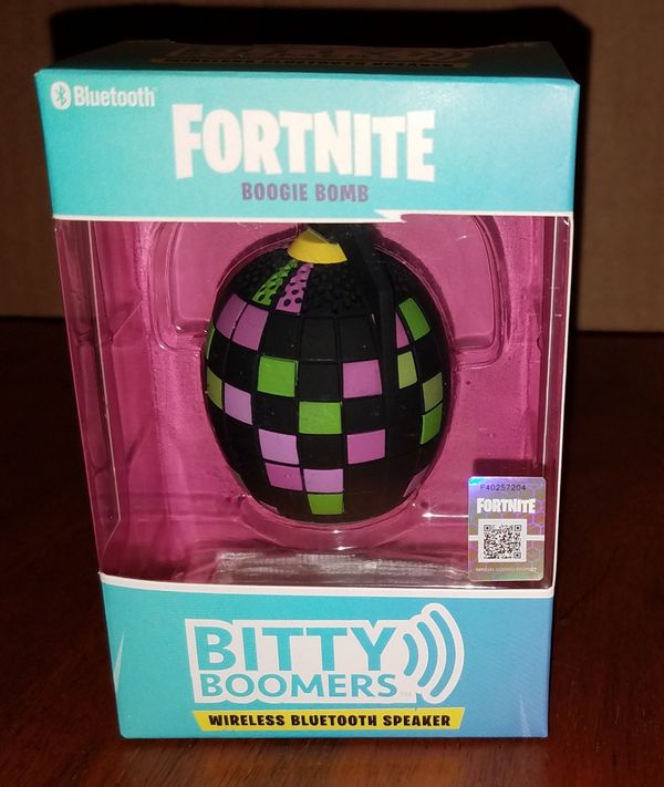 fortnite boogie bomb bluetooth speaker - fortnite boogie bomb music