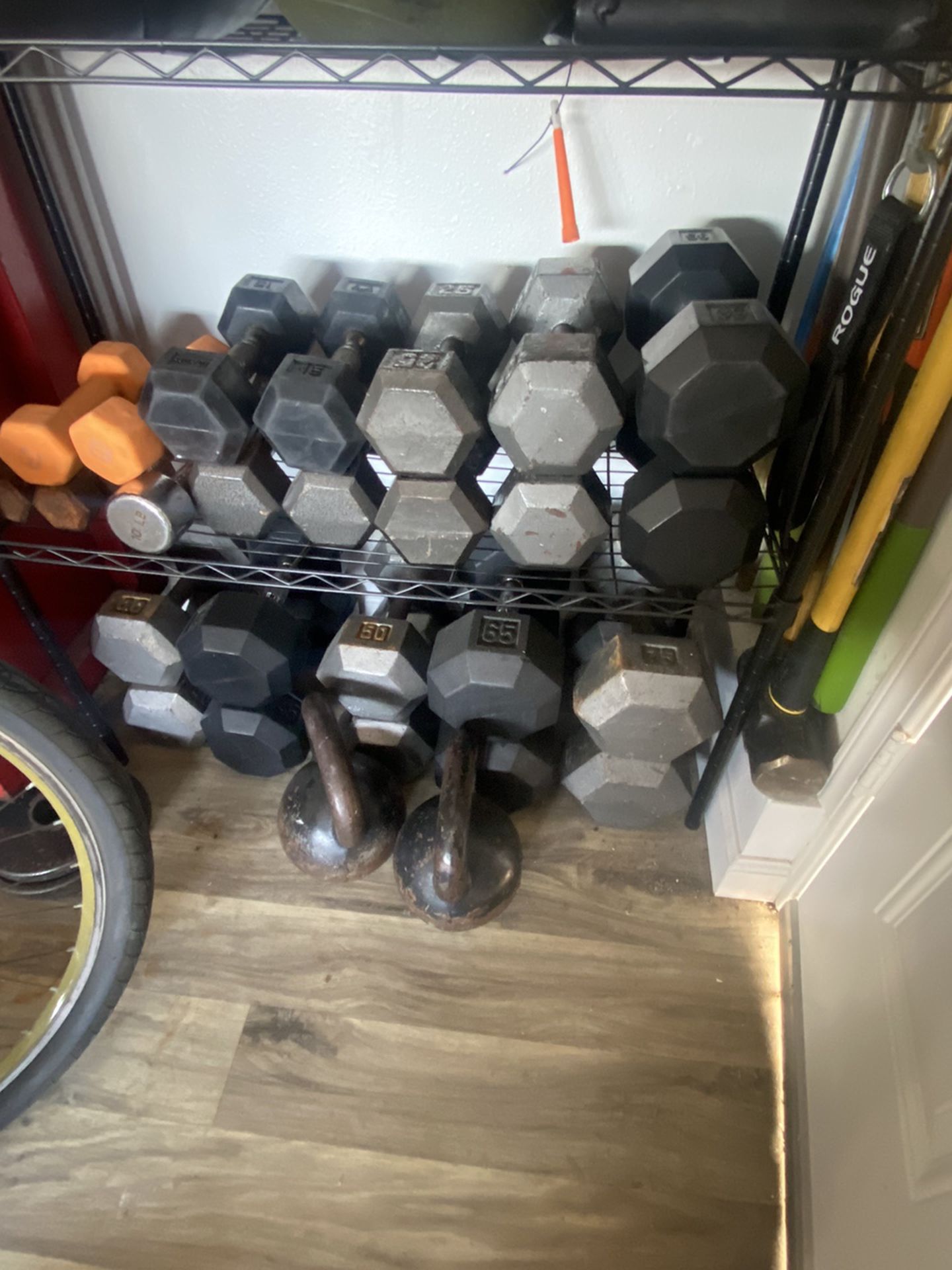 Hex Dumbbell Weight Set DB 