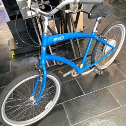 Evo 7- speed comfy Cruiser Bicycle, Used