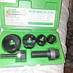 Greenlee Bit Kit And Knockout Punch Set