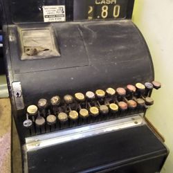 Antique Cash Register 
