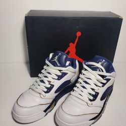 Men’s Jordan 5 Retro Low Dunk From Above 819171-135 Size 9.5