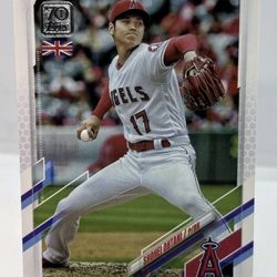 2021 Topps UK Edition - Shohei Ohtani #189