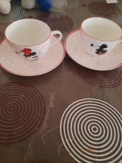 Mickie And Minnie Cups