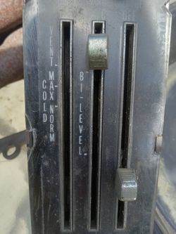74 Chevy nova air heater control parts
