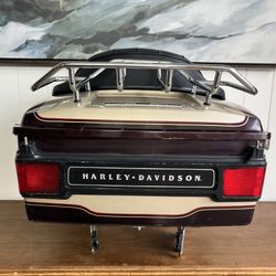 Harley-Davidson 95th Anniversary Tour Pak Trunk w/ Backrest & Speakers 1998