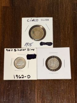 3 Silver Coins
