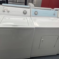 Roper By Whirlpool Washer And Dryer Set. 1 year Warranty 