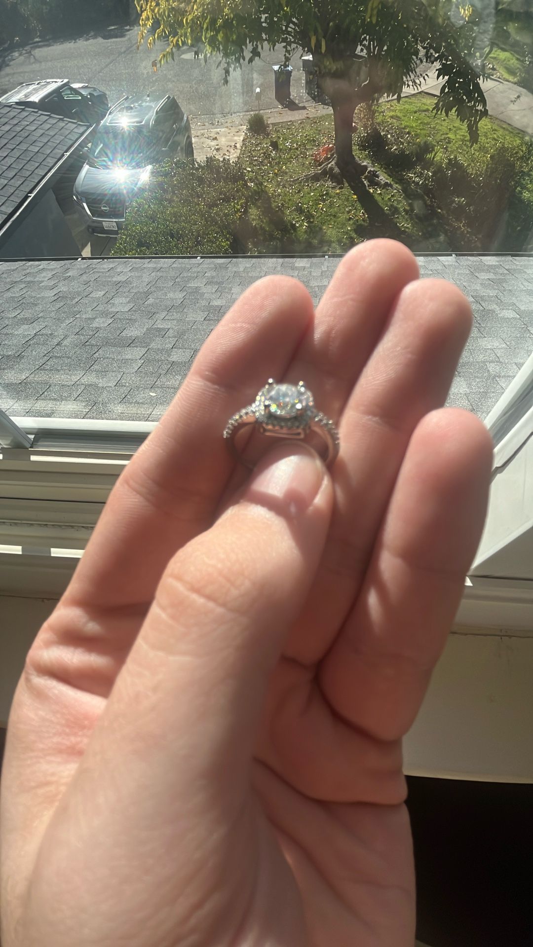 1.0 Ct Moissanite Ring ($250 Retail)