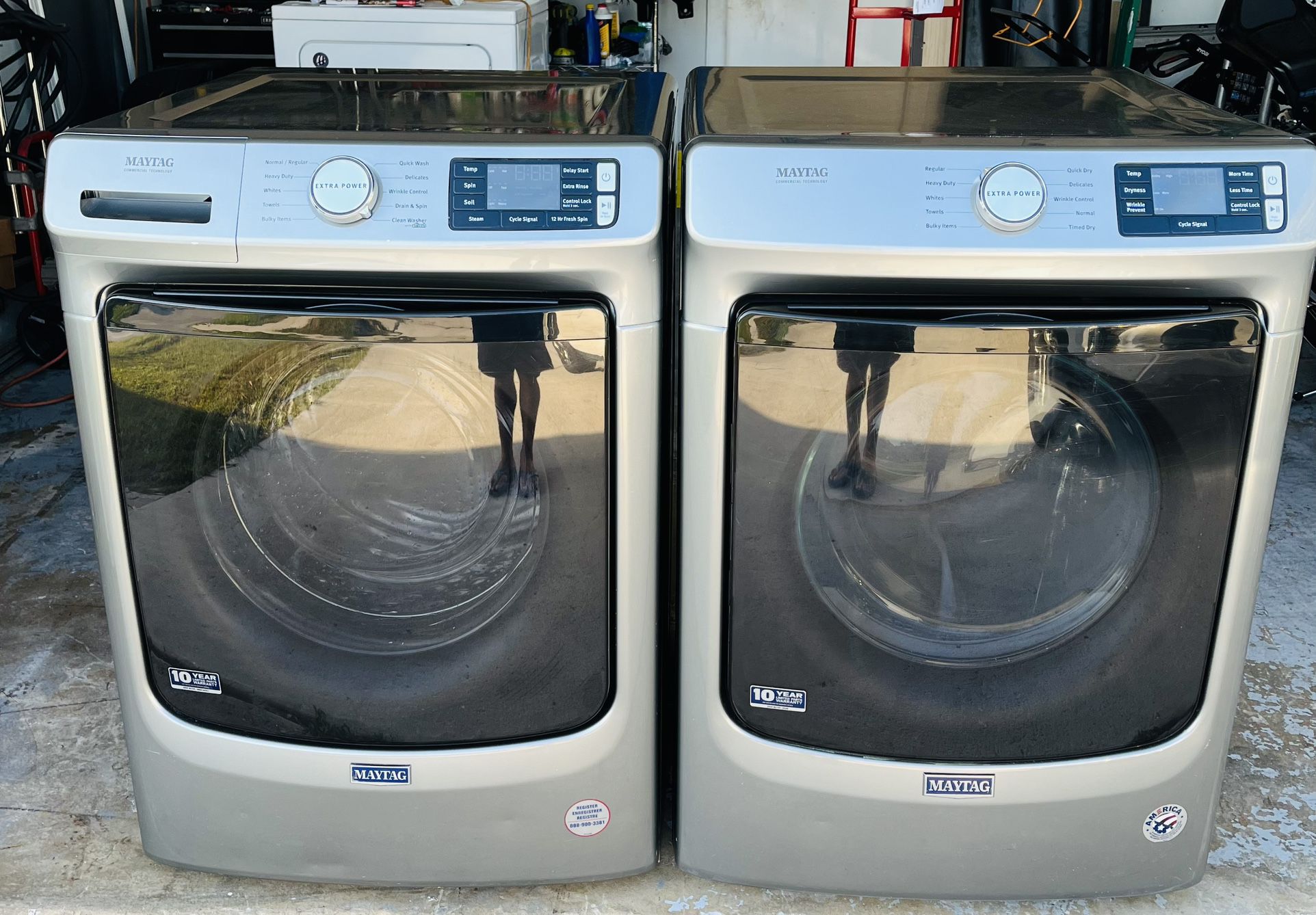 Front Load Maytag Washer and Dryer