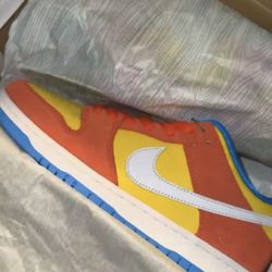 New BART Simpson Dunks MEN Size 8.5