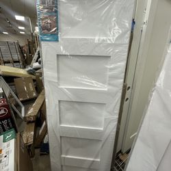 24”x80”x1-3/8” Shaker 5-panel Slab Door