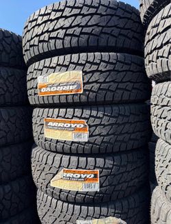 ‼️🚨vendo set de llantas Lt 265 75 16 arroyo allterain tires