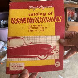 1951 Automobiles Catalog