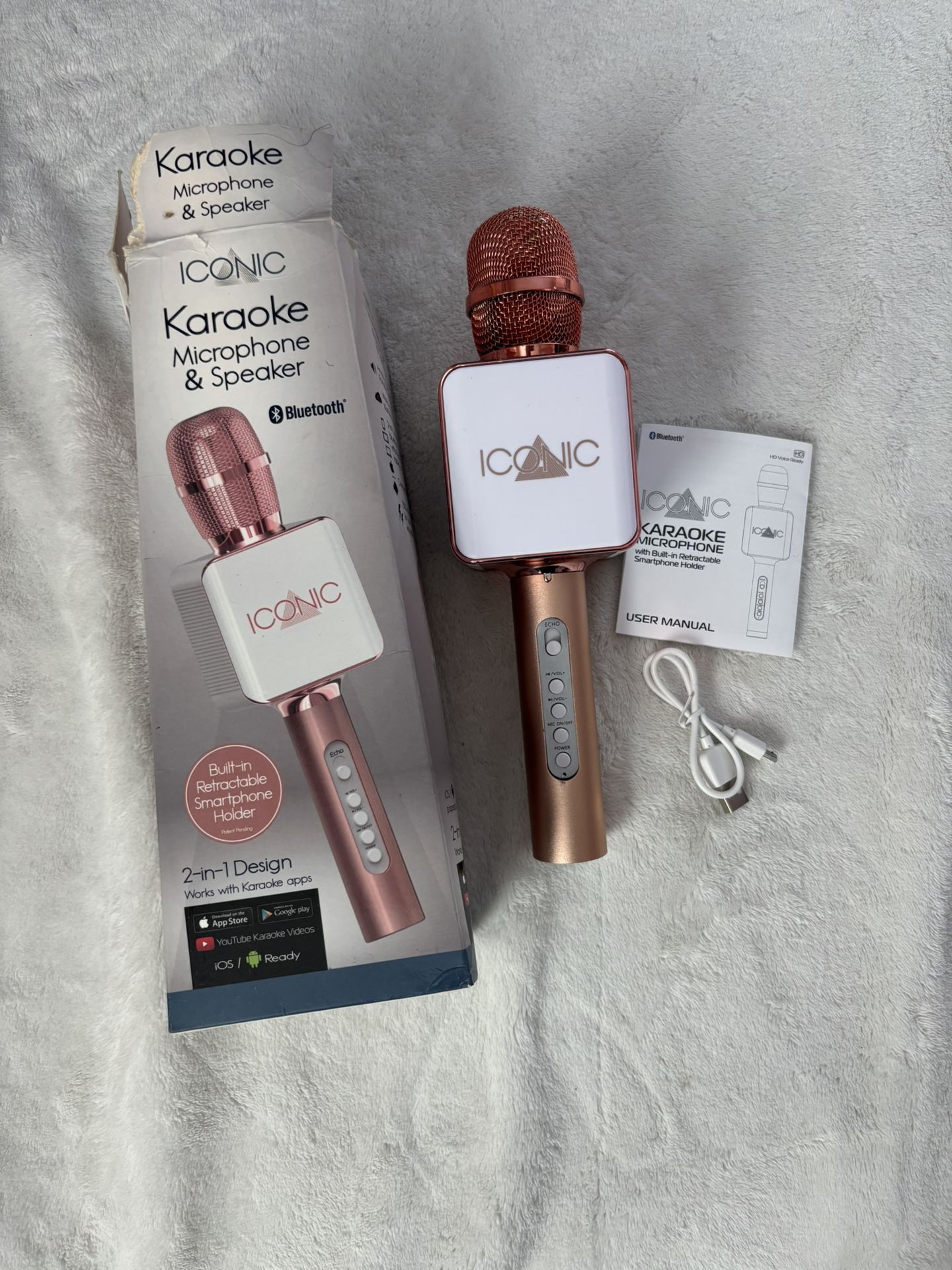 Iconic Karaoke Microphone 