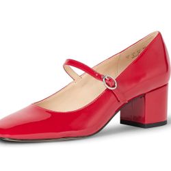 The Drop Women's Aoki Heeled Mary Jane Platform Heels 9.5