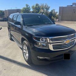 Chevy Suburban Black SUV 