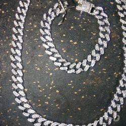 Men's Bracelet And Necklace