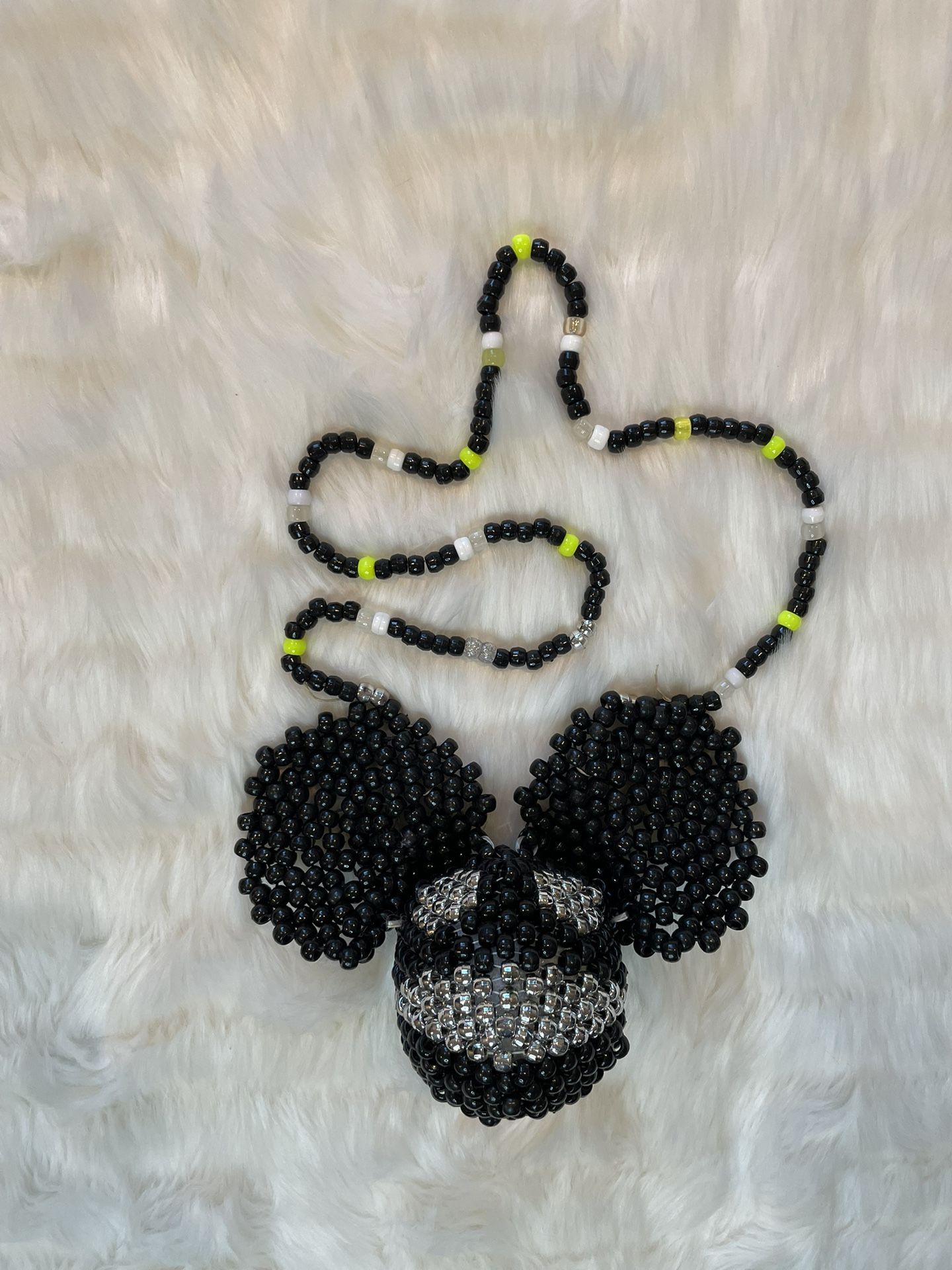 Deadmau5 Kandi Necklace Rave Raver Cuff Perler