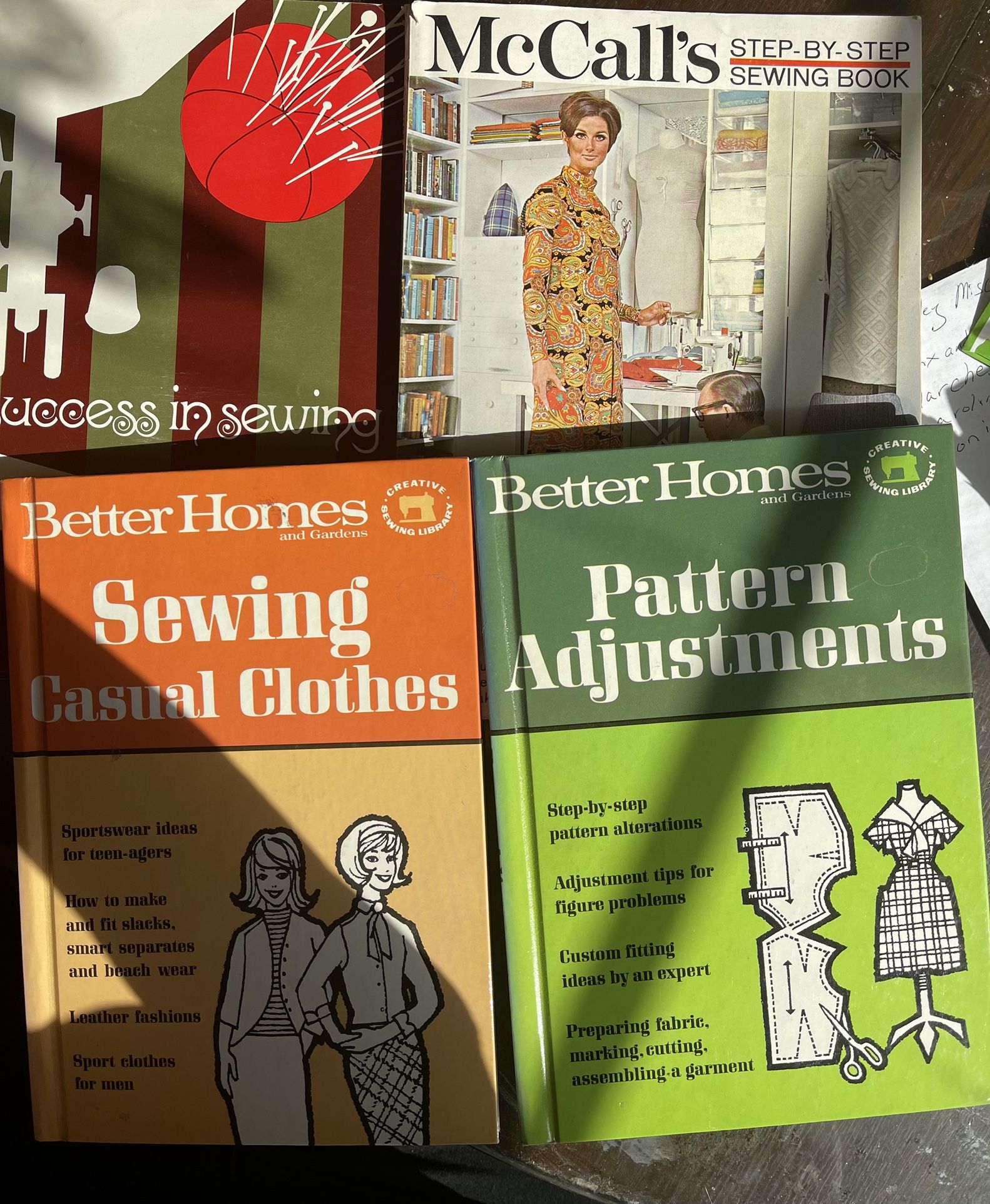 VINTAGE SEWING BOOKS PLUS