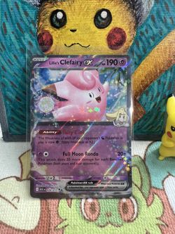 Lillie’s Clefairy Ex #076 Pokemon Card
