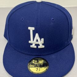 Brand New Dodgers Fitted Cap 7 3/8